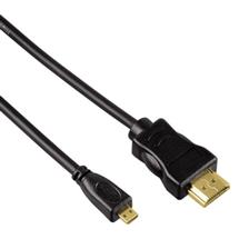 Hama HDMI 0.5m HDMI cable HDMI Type A (Standard) HDMI Type D (Micro)