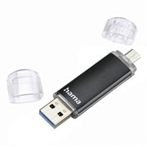 Hama Laeta Twin, 32GB USB flash drive USB TypeA / MicroUSB 3.2 Gen 1