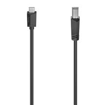 Hama Cables | Hama 00200642 USB cable USB 2.0 1.5 m USB C USB B Black