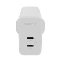 mophie AccessoriesWall AdapterUSBCPDDUAL67WGANWhiteUK