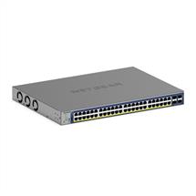 NETGEAR 52-Port PoE Gigabit/10G Stackable Smart Switch (GS752TXP)