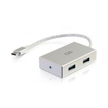 C2G USB-C Hub with 4 USB-A Ports | In Stock | Quzo UK