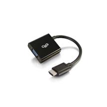 C2G 80500 video cable adapter 0.2 m HDMI VGA (D-Sub) Black