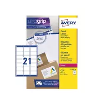 Avery Laser Address Labels 63.5 x 38.1 mm White (Pack 210 Labels)