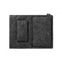 Durable EFFECT Recycled Felt Laptop Laptop Case Sleeve with Phone and