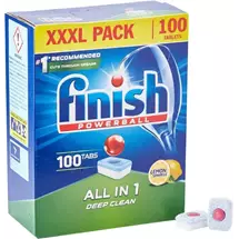 Finish Powerball Allinone Dishwasher Tablets Lemon + 3 Free Ultimate