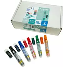 Pilot Drywipe Markers | Pilot VBoard Master Drywipe Markers Classpack Assorted (Pack 30 Pens
