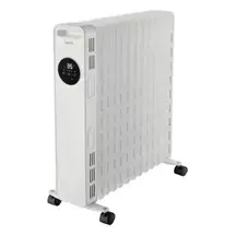 Slingsby 2.5kW Digital Oil Filled Radiator 11 Fin Adjustable