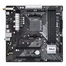 Asrock B450M/AC R2.0, AMD B450, AM4, Micro ATX, 4 DDR4, HDMI, GB LAN,