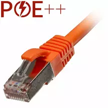 Cablenet 15m Cat6a RJ45 Orange S/FTP LSOH 26AWG Snagless Booted Patch