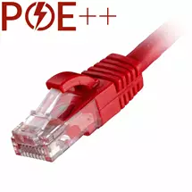 Cablenet 8m Cat6 RJ45 Red U/UTP LSOH 24AWG Snagless Booted Patch Lead