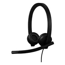 Logitech H570e Headset Wired Headband Office/Call center USB TypeA
