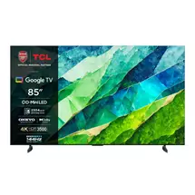 TCL 85C855K TV 2.16 m (85") 4K Ultra HD Smart TV WiFi Black 3500