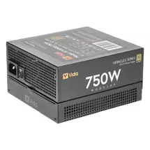 Vida 750W Heracles Black ATX 3.1 Gaming PSU, 80+ Gold, Fully Modular,