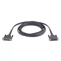 Aten 0.6m DB25 serial cable Black | Quzo UK