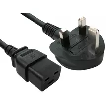 Cables Direct RB293WH power cable Black 2 m Power plug type G C19