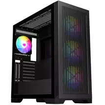 CRONUS Phanes Gaming PC Case, Mid Tower with Tempered Glass, ARGB