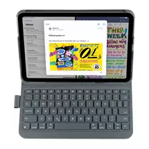 DEQSTER Slim PRO Keyboard for iPad 10.9" (10th Gen.), iPad Air 11"