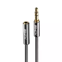 Lindy 5m 3.5mm Extension Audio Cable, Cromo Line | In Stock