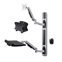 StarTech.com Wall Mount Workstation, VESA Mount For 32" Monitors