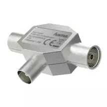 Hama 00205237 cable splitter/combiner Silver | In Stock