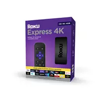 Roku  | Roku Express 4K HDMI 4K Ultra HD Black | Quzo UK