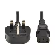 Tripp Lite Power Cables | Eaton P056-01M-UK power cable Black 1 m BS 1363 IEC C13