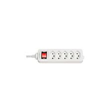 Lindy 73167 power extension 5 AC outlet(s) Indoor White