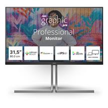 AOC U32U3CV computer monitor 80 cm (31.5") 3840 x 2160 pixels 4K Ultra