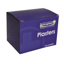 Astroplast Plasters & Bandages | Astroplast Plasters Blue Assorted Sizes (Pack 150) - 1213001