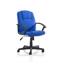 Bella Executive Managers Chair Blue Fabric EX000247