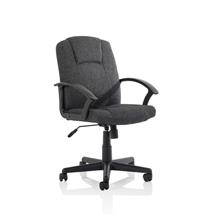 Bella Office Chairs | Bella Executive Managers Chair Charcoal Fabric EX000248