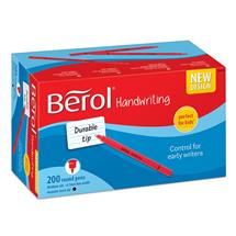 Berol Fineliner & Felt Tip Pens | Berol Handwriting Pen 0.6mm Line Black (Pack 200) - 2056778