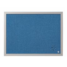 Bi-Office Pin Boards | BiOffice Blue Bells Pearl Noticeboard Aluminium Frame 600x450mm