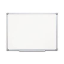 BiOffice EarthIt Magnetic Enamel Whiteboard Aluminium Frame 900x600mm