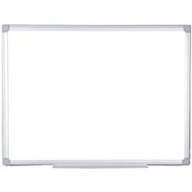 BiOffice EarthIt Non Magnetic Melamine Whiteboard Aluminium Frame