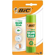 Bic Glues | Bic Ecolutions Glue Stick Washable and Solvent Free 36g (Each)