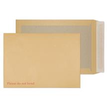 Blake Everyday Envelopes C4 Manilla Pocket Peel and Seal Board Back