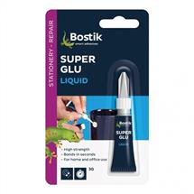 Bostik 3g Glu and Fix Super Glue Liquid Tube Safety Cap Clear (Pack