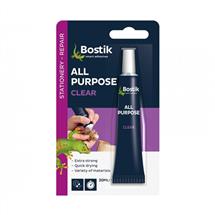 Bostik All Purpose Adhesive 20ml Clear (Pack 6) - 30813296