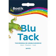 Bostik Blu Tack Mastic Adhesive Non-toxic White (Pack 12) - 30803836