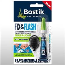 Bostik Glues | Bostik Fix and Flash with 3g Glue - 30619199 | In Stock