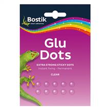 Bostik Permanent Extra Strong Glu Dots 64 Dots (Pack 12) - 30803719