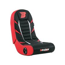 BraZen Gaming Chairs Python 2.0 PC gaming chair Hard seat Black, Red