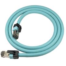 Cablenet 0.5m Ultimate 40G Cat8 5G Aqua S/FTP LSOH 24AWG Snagless