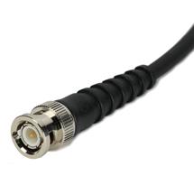 Cablenet 2m RG58 Plug-Plug Booted Black Cable | In Stock