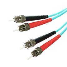 Cablenet 3m OM3 50/125 STST Duplex Aqua LSOH Fibre Patch Lead. Cable