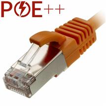 Cablenet 5m Cat6a RJ45 Orange U/FTP LSOH 30AWG Slim Snagless Booted