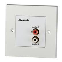 Cablenet Muxlab Stereo HI-FI Wall Plate Balun | Quzo UK