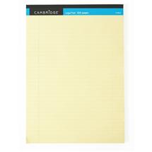 Cambridge  | Cambridge Everyday Legal Pad A4 Ruled Margin 100 Pages Yellow (Pack